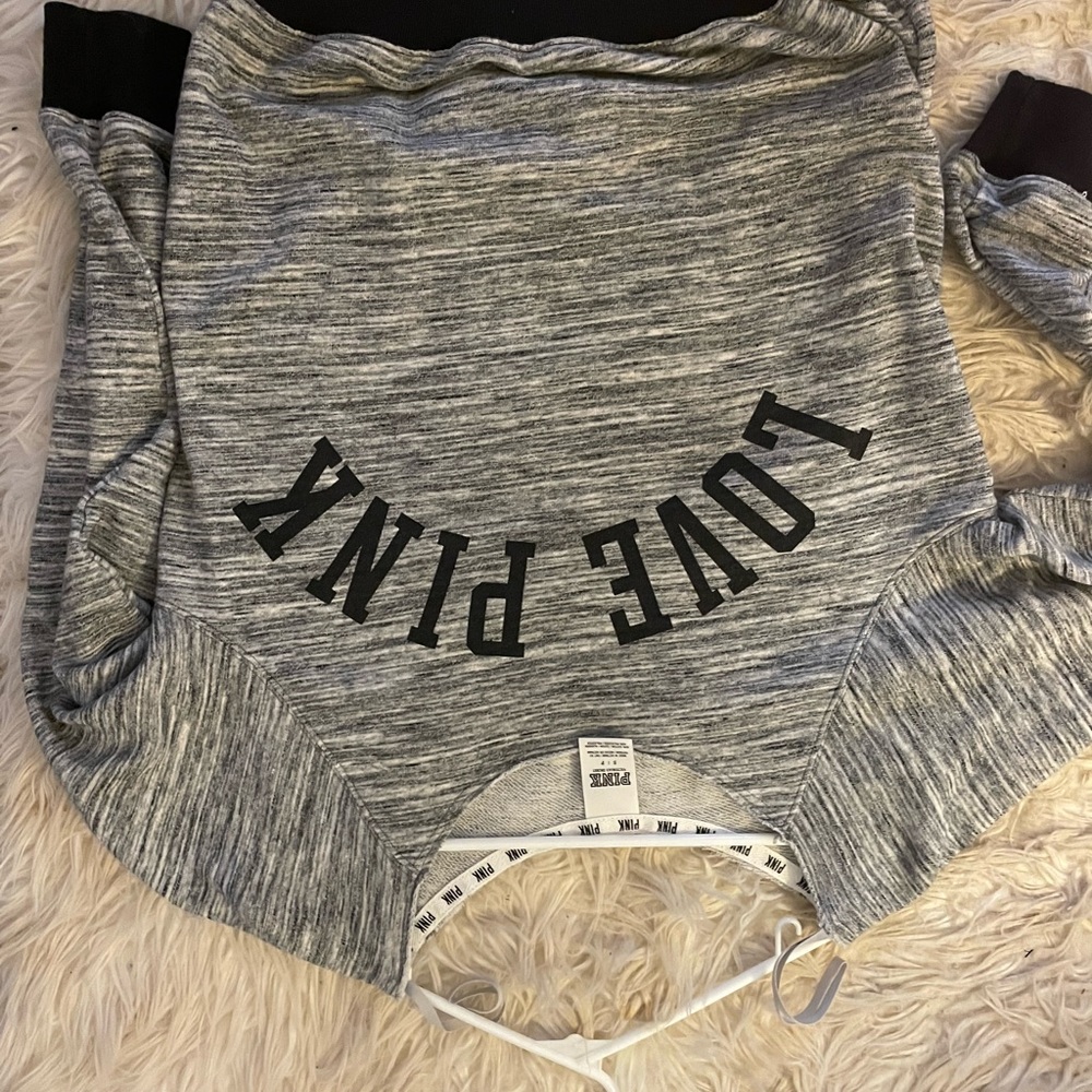 Pink and Victoria’s Secret sweatshirt